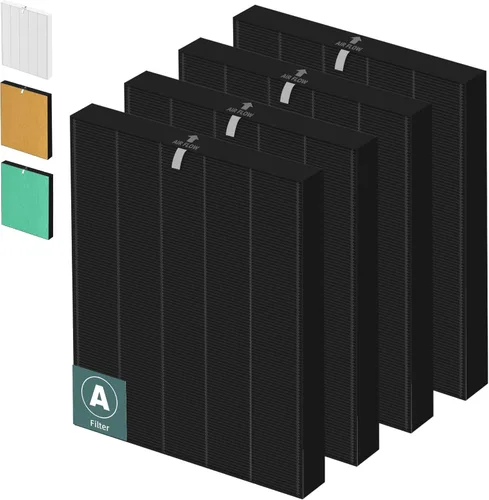Miniatura 18 de 115115 Filtro de Repuesto HEPA A para Purificador de Aire Winix Plasmawave C535 5300 5300-2 6300 6300-2 P300 AM90 C909 9800, 2 x Filtros HEPA Blanco