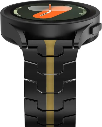 Miniatura 3 de FULLIFE Compatible con Samsung Galaxy Watch 7 6 5 4 FE 1.575 pulgadas 1.732 pulgadas, cierre plegable de metal acero inoxidable 0.787 in Galaxy