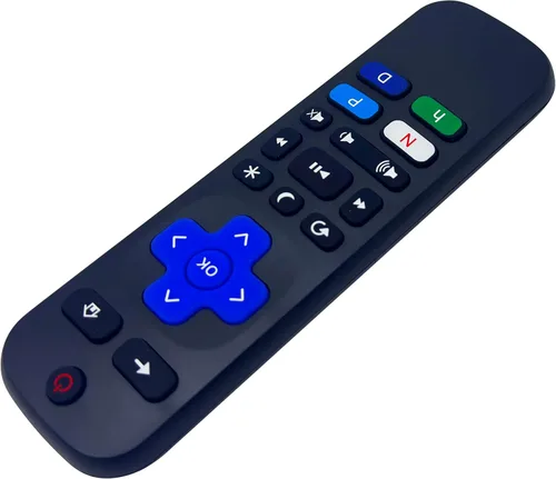 Miniatura 3 de Control remoto compatible con TCL HD, FHD, 4K Ultra HD Smart Roku TVs, S535, S555, T551, T555 Series (sin control de voz)