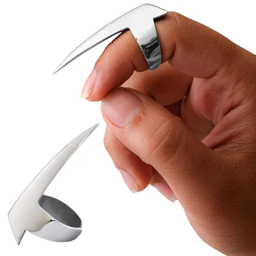 Miniatura 23 de Anillos profesionales para separar y seccionar el cabello, herramientas de acero inoxidable para trenzar el cabello para pelucas de rastas