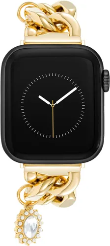 Miniatura 15 de Pulsera de cadena de moda Anne Klein para Apple Watch, segura, ajustable, correa de repuesto para Apple Watch, se adapta a la mayoría de las muñecas
