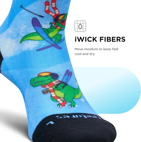 Miniatura 17 de Feetures Elite Ultra Light Cushion Mini Crew Sock - Calcetines deportivos con compresión dirigida