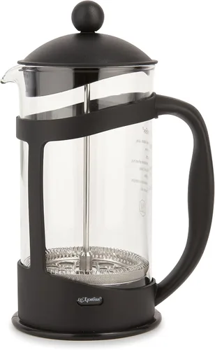 Miniatura 11 de La Cafetière Cafetera de prensa francesa de acero inoxidable Roma