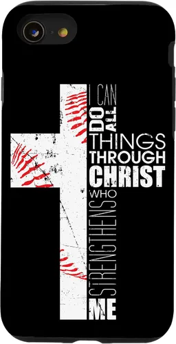 Miniatura 18 de iPhone XR Baseball Phone Cases Teen Boys Coaches Christian Cross Regalos Case