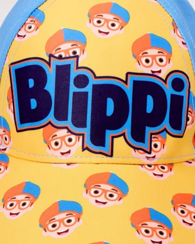 Miniatura 4 de Blippi Gorra de béisbol para niños pequeños paquete de 2 gorras de ala curvada