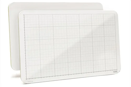 Miniatura 8 de Tableros de regazo de rejilla, 11 x 17 x 1/8 pulgadas, borrado en seco de doble cara, sin fantasmas, solo de productos de borrado en seco OptiMA