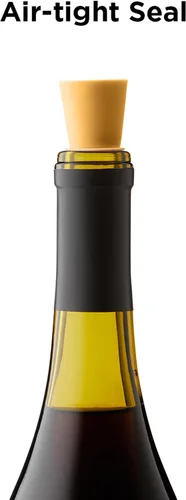 Miniatura 3 de Rabbit, tapones para botellas de vino y bebidas, juego de 4 unidades de silicona