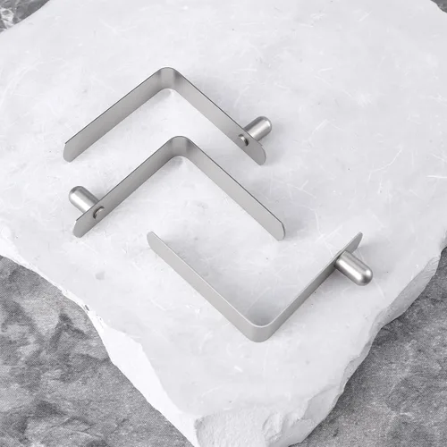 Miniatura 5 de 10 clips de resorte de acero inoxidable de 0.197 in de diámetro de botón, 0.354 in de alto, poste de tienda de campaña, kayak tubo de pala, pasador
