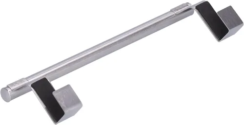 Miniatura 7 de Garosa Toallero de baño de acero inoxidable para colgar, sin perforaciones, hebilla colgante, soporte para toallas de cocina, barras individuales