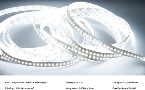 Miniatura 2 de Espejo para tocador, para pared, con luz LED y desempañador, de calidad comercial, con retroiluminación atenuable.