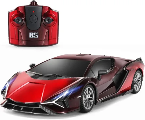 Miniatura 11 de MIEBELY Lamboghini - Auto RC a control remoto a escala 1:24, juguete Lambo de 3.7 V, 500 mAh, LP700 auto de control remoto rápido para niños de 8 a