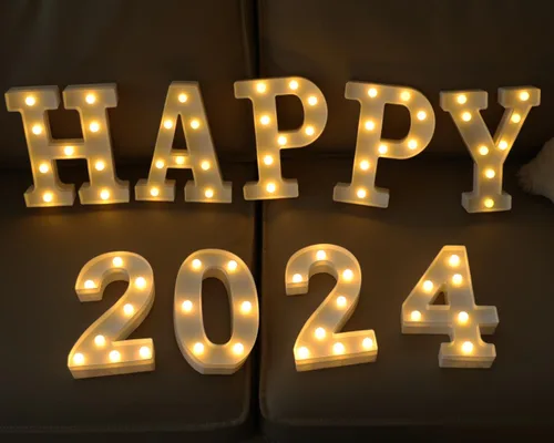 Miniatura 6 de Letras iluminadas, letras con luces LED de 26 alfabetos, letra decorativa iluminada, letras de marquesina LED que funcionan con pilas para fiestas