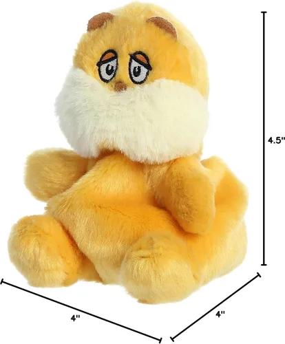 Miniatura 6 de Aurora® Whimsical Dr. Seuss™ Palm Pals™ The Lorax - Peluche con licencia oficial para juegos imaginativos, perfecto para niños y adultos, naranja