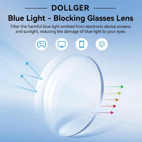 Miniatura 5 de Dollger Lentes de luz azul para mujer, lentes de bloqueo de luz azul retro para computadora, marco de lentes para hombre tortuga