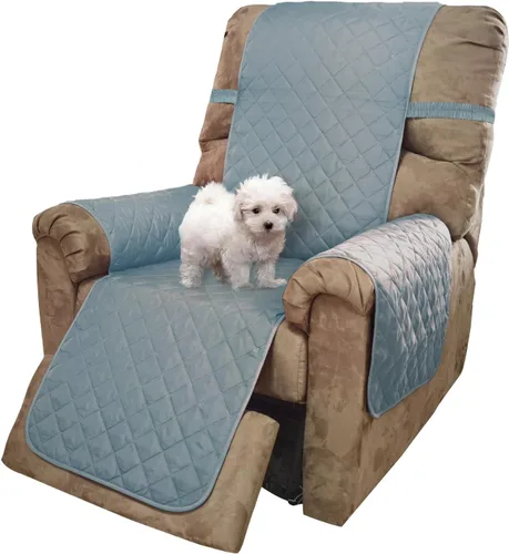Miniatura 49 de U-NICE HOME Funda de sofá reversible para perros con correas elásticas, resistente al agua, protector de muebles para mascotas, funda de sofá