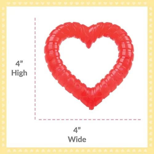 Miniatura 5 de SmartPetLove Juguetes de dentición para cachorros Snuggle - Calman naturalmente y proporcionan alivio con hielo (forma de corazón)