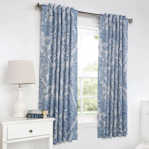 Miniatura 6 de HPD Half Price Drapes Cortinas impresas que oscurecen la habitación para dormitorio, sala de estar 50 X 63 pulgadas (1 panel), BOCH-KC16072-63, Tea