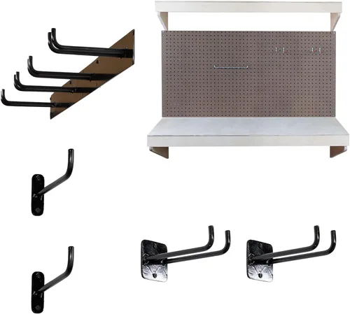 Miniatura 15 de Rastrillo de gancho/pala/estante de cable (48 pulgadas) (Bundle A)