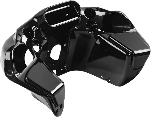 Miniatura 7 de Carenado delantero negro vivo interior y exterior para Harley Road Glide 1998-2013 Road Glide CVO 2009-2013 Custom FLTRX 2010-2013 Ultra FLTRU