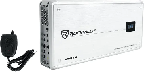 Miniatura 4 de Rockville Paquete WB65KLED: (4) altavoces de torre LED de wakeboard marino de metal RMS de 6.5 pulgadas de 300 vatios de 300 vatios/150 vatios