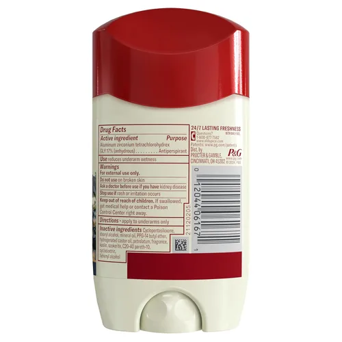 Miniatura 8 de Old Spice Dry Feel Desodorante antitranspirante para hombres, frescura de larga duración 24/7, protección duradera contra el sudor y el olor, suave