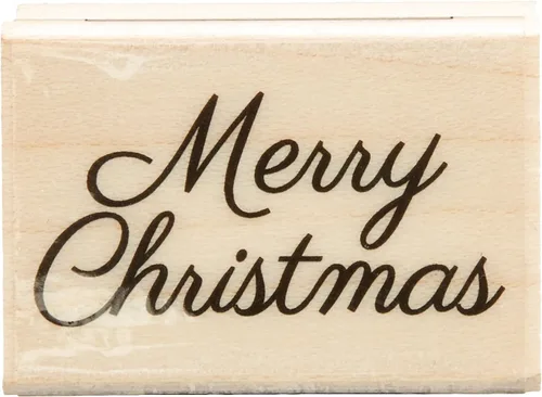 Hero Arts A6204 Sellos de madera, Feliz Navidad