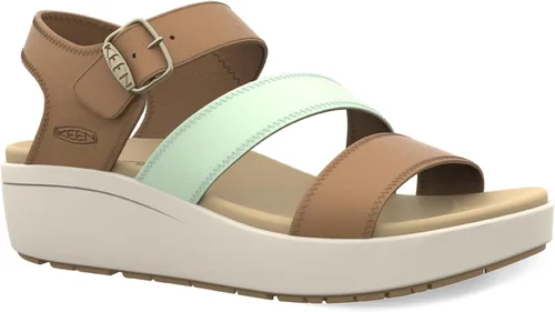 Miniatura 4 de KEEN Women's Ellecity Backstrap Open Toe Adjustable Comfortable Platform Wedge Sandal