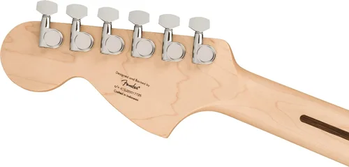 Miniatura 8 de Squier Affinity Series Stratocaster - Guitarra eléctrica, color blanco olímpico con diapasón de arce
