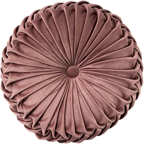 Miniatura 19 de HLOVME Cojín Decorativo para Sofá de Calabaza 3D Redondo de Terciopelo para Sofá Cama Silla Suelo 15"X15", Naranja Oscuro