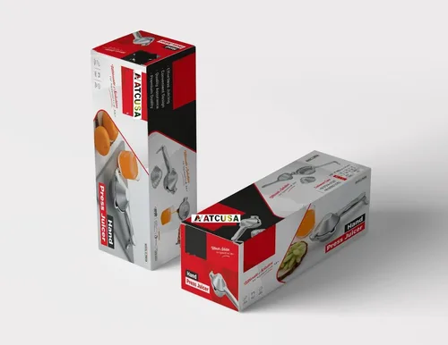 Miniatura 6 de Exprimidor de mano Exprimidor manual de aluminio Agarre ergonómico para la extracción eficiente de jugo de cítricos de otras frutas Duradero