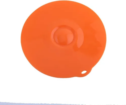 Miniatura 7 de Juego de tapas de silicona con ventosa de 5 tamaños, cubierta de almacenamiento de alimentos apta para microondas, tapa reutilizable de silicona