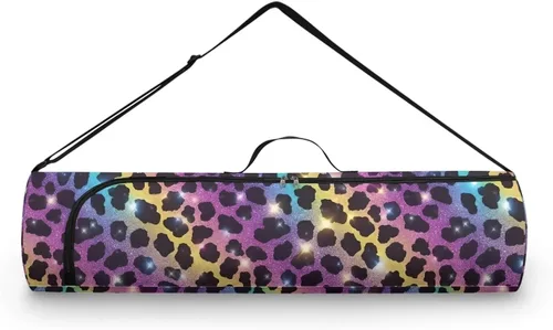 Miniatura 41 de Bolsa para esterilla de yoga para mujeres y hombres, con cremallera completa, bolsa de transporte para esterilla de yoga para clase de entrenamiento