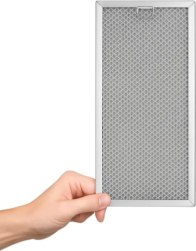 Miniatura 5 de Nispira WB06X10596 Filtro de grasa de repuesto para microondas de 13.4 x 5.9 pulgadas, compatible con campana extractora de microondas GE Whirlpool