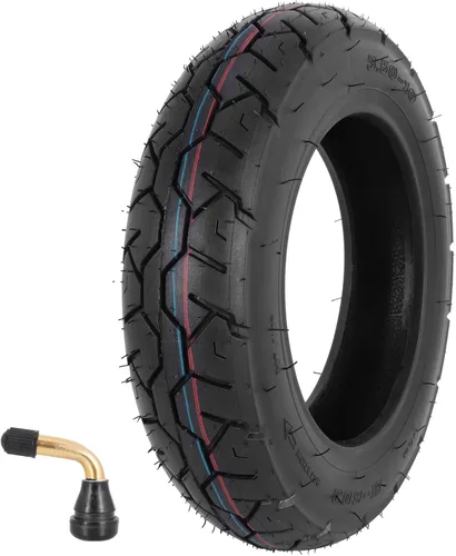 Miniatura 9 de 3.50-10 Neumático para scooter, 3.50-10 Neumático sin cámara todo terreno para reemplazo delantero/trasero en scooters y motos con llantas de 10 1