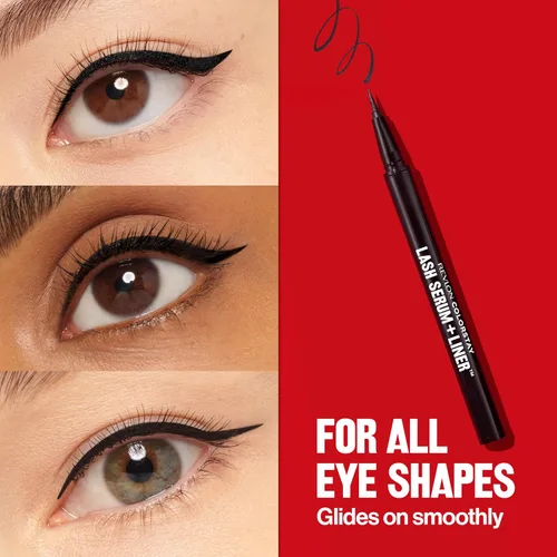 Miniatura 10 de REVLON ColorStay - Suero de pestañas + forro, delineador de ojos impermeable, pestañas de aspecto más saludable, punta de cepillo flexible