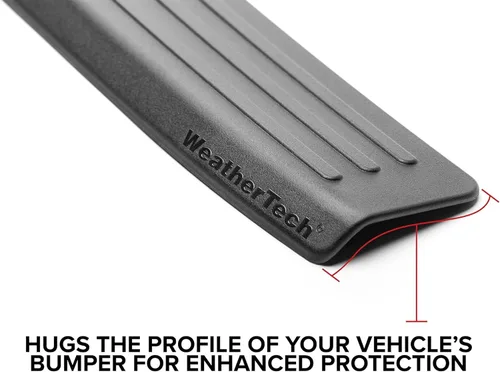 Miniatura 4 de WeatherTech BumperTopper Protector de Parachoques Personalizado para Mazda CX-5, Protector de Parachoques Trasero (BP0019), Negro