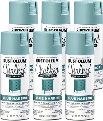 Miniatura 70 de Rust-Oleum - Pintura a la tiza en aerosol ultramate de 12 onzas (paquete de 1), color carbón, 302590