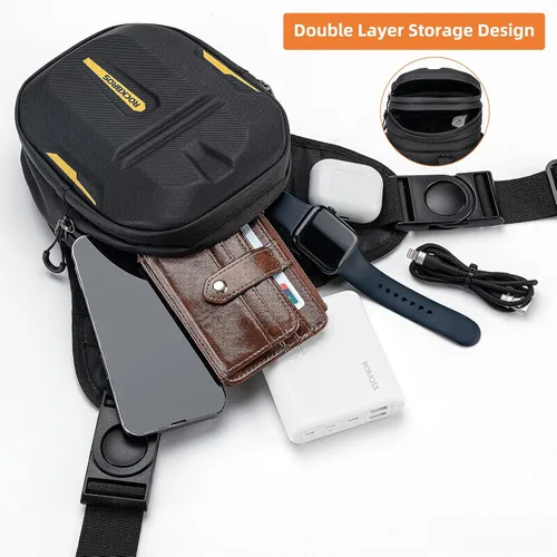 Miniatura 5 de ROCKBROS Bolsa de pierna larga 3 en 1 para motocicleta, bolsa magnética para tanque de motocicleta, bolsa de piernas multifunción, para hombres
