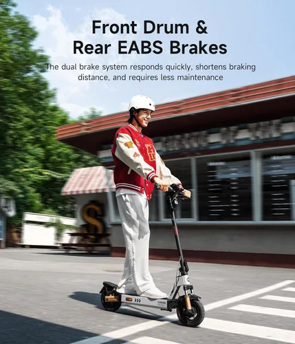 Miniatura 7 de NAVEE G5 Series Electric Scooter, 1000W Peak Motor, 20 mph Fast Speed, 43 Miles Range, 10" All-Terrain Solid Tires