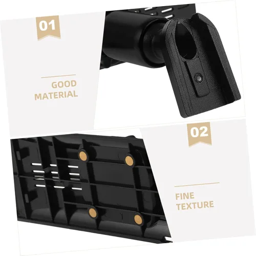 Miniatura 9 de Housoutil Soporte de espejo retrovisor resistente, fácil de instalar, brazo de montaje de leva de salpicadero para SUV y camiones