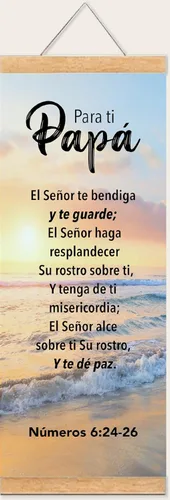 Miniatura 10 de Pergaminos Cristianos con Diferentes Diseos y Versculos de la Biblia; Decoracin de Pared para Nios y Adultos; Regalos Cristianos; 30Hx12W" Pergamino
