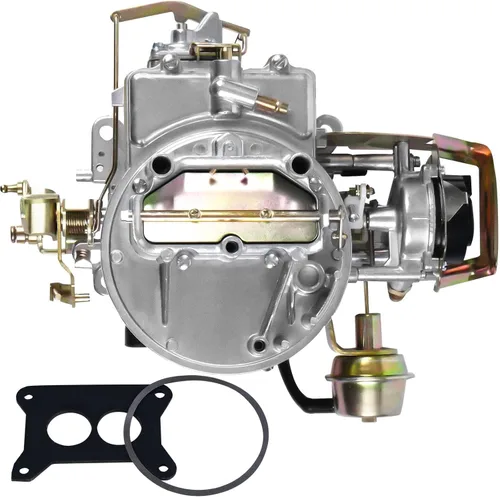 Carburador de 2 barriles 2100 2150 para Ford 289/302/351cu y motores Jeep con estrangulador eléctrico, junta de montaje. Reemplaza el carburador