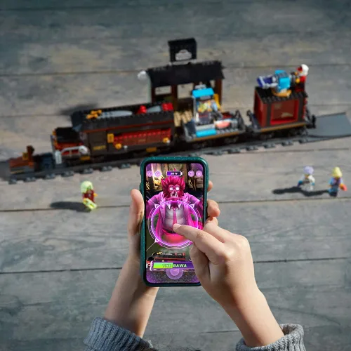 Miniatura 3 de LEGO Hidden Side Ghost Train Express 70424 Kit de construcción, juguete de tren para niños y niñas de 8 años en adelante, juego interactivo