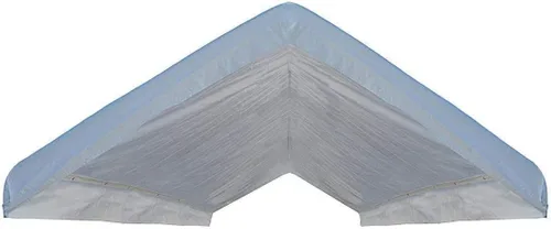 Cubierta impermeable para toldo, color blanco, 10 x 20 pies