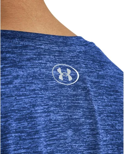 Miniatura 4 de Under Armour Tech Camiseta de manga corta y cuello en V para mujer, jaspeada
