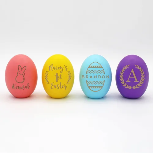 Miniatura 8 de Huevos de Pascua personalizados para cestas de Pascua para bebés, regalos de Pascua para bebés, regalos de Pascua para niños pequeños, huevos
