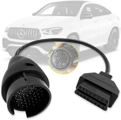 Miniatura 9 de Adaptador OBD1 a OBD2 para BMW de 20 pines, compatible con vehículos BMW E31 E32 E34 E36 E39 E38 E53 X 5 Z3, cable de diagnóstico de 20 pines