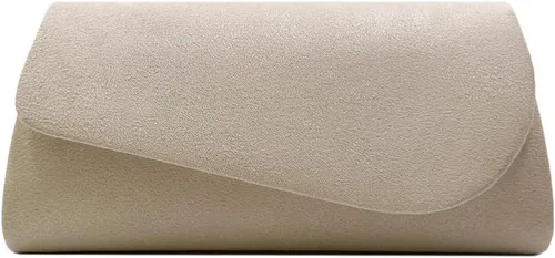 YYW Bolso de mano para mujer, bolso de mano de noche, elegante bolso cruzado de terciopelo para fiesta, boda, baile de graduación