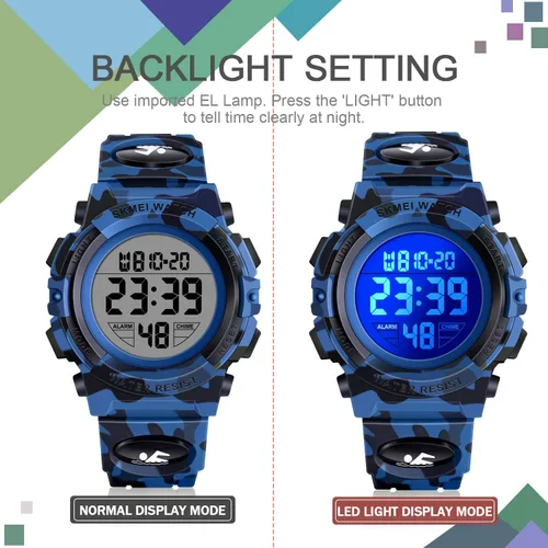 Miniatura 3 de ATIMO Reloj deportivo digital para niños, regalos para niños