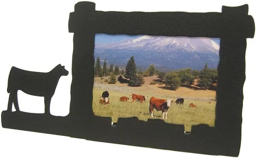 Miniatura 11 de Innovative Fabricators, Inc. American Steel Farm & Ranch - Marco de fotos, tractor de tracción en las cuatro ruedas, paisaje de 5 x 7, fabricado